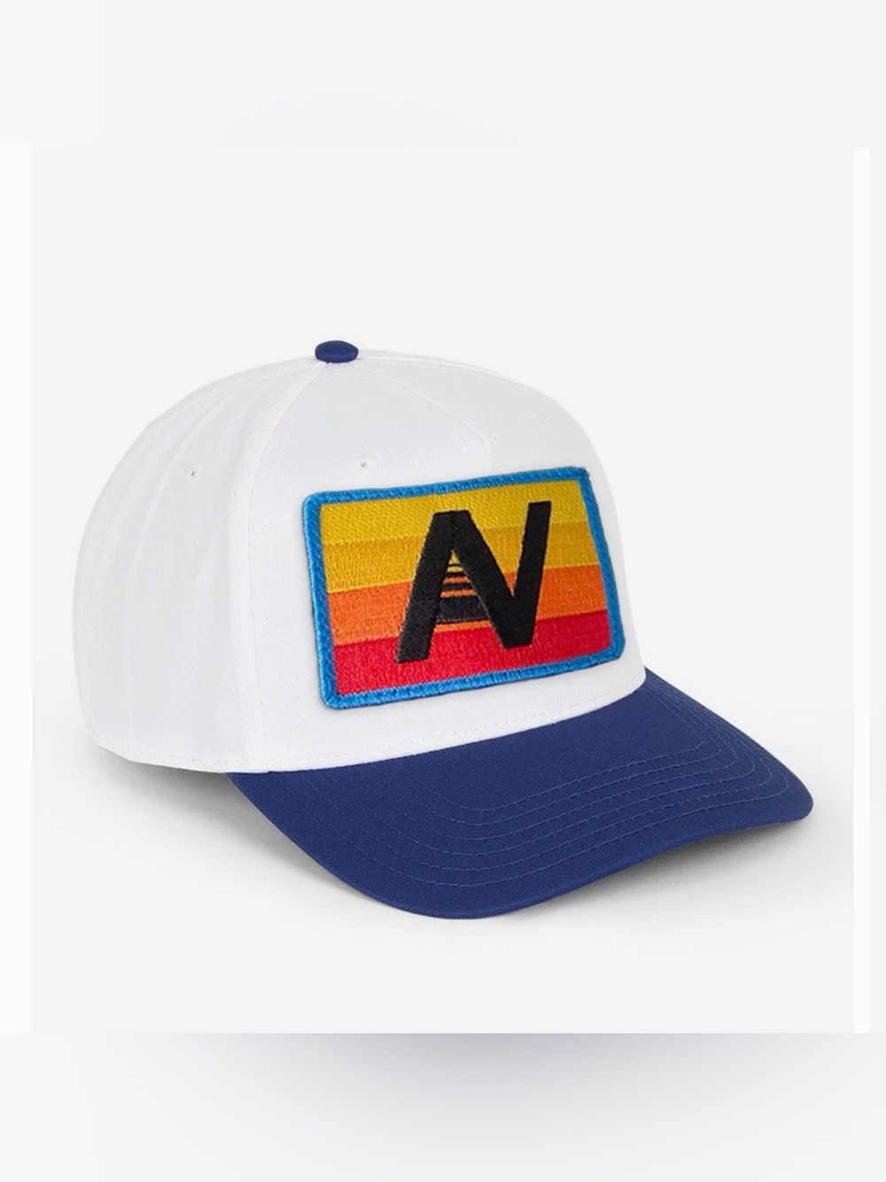 NWOT Aviator Nation Rainbow Logo Low rise twill adjustable hat